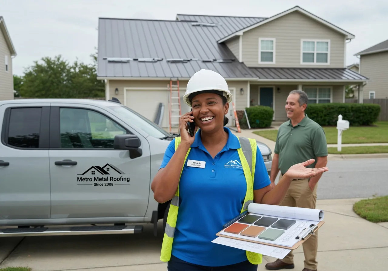 Storm Damage Metal Roof Repair in Fort Valley, VA